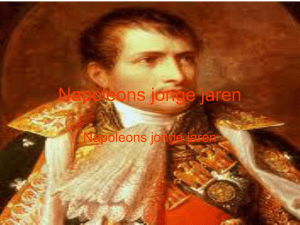 Napoleons jonge jaren