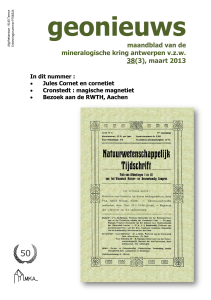 maandblad van de mineralogische kring antwerpen v.z.w. 38(3