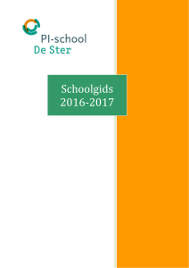 Schoolgids 2016-2017 - PI