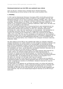 Concept criteria VMO materiaal, november 2012 1