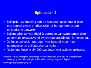 Powerpointpresentatie anti-epileptica en antipsychotica