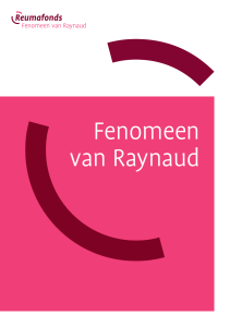 Fenomeen van Raynaud