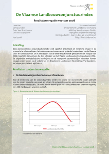 De Vlaamse Landbouwconjunctuurindex