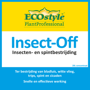 Insecten- en spintbestrijding