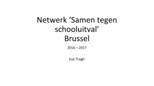 Netwerk *Samen tegen schooluitval* Brussel