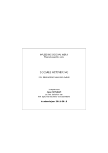 sociale activering