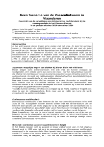 2014 (pdf - 494 KB) - Agentschap voor Natuur en Bos