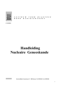 Handleiding Nucleaire Geneeskunde