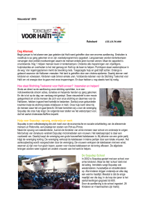 Nieuwsbrief 2, 2010 - Stichting Toekomst voor Haïti