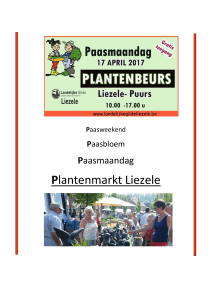 Plantenmarkt Liezele