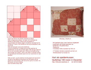 Hart als speldenkussen Quiltshop 100 rozen in Deventer B D A A A A