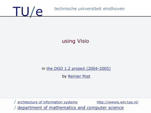 using Visio - Technische Universiteit Eindhoven