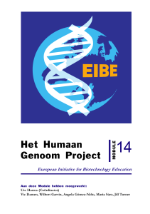 Het Humaan Genoom Project - IPN-Kiel
