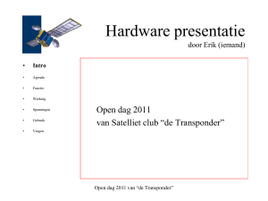Hardware presentatie door Erik (iemand)