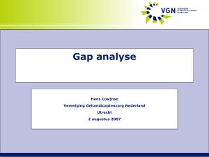 Basispresentatie VGN - Vereniging Gehandicaptenzorg Nederland