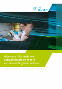 Algemene informatie over chemotherapie en andere
