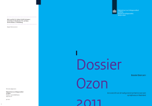 Dossier Ozon 2011 - KNMI Bibliotheek