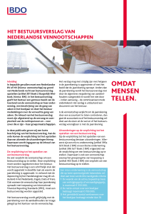 Het bestuursverslag van Nederlandse vennootschappen