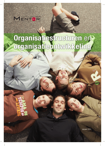 Organisatiestructuren en organisatieontwikkeling