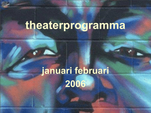 theaterprogramma