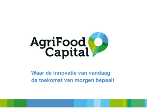 AgriFood zit in ons DNA
