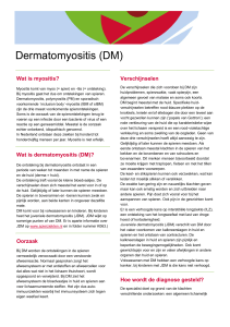Dermatomyositis (DM) - Spierziekten Nederland