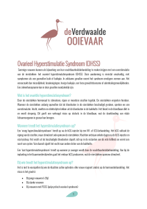 Ovarieel Hyperstimulatie Syndroom (OHSS)