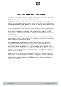 Doelboom - SportService Zwolle