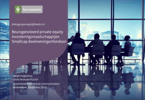 Beursgenoteerd private equity