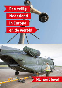 Een veilig Nederland in Europa en de wereld - VNO-NCW