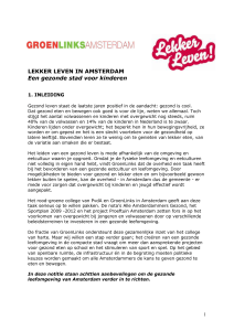 Lekker Leven in Amsterdam - Onderwijs Consumenten Organisatie