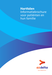 Hartfalen Informatiebrochure voor patiënten en hun familie