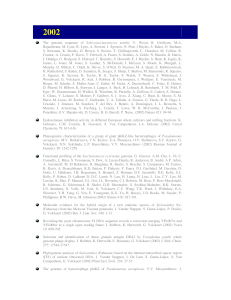 The genome sequence of Schizosaccharomyces pombe. V. Wood