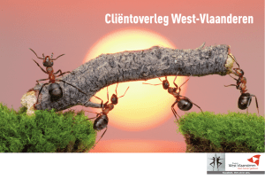 Cliëntoverleg West-Vlaanderen - Provincie West
