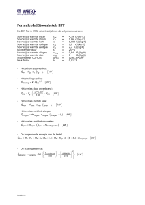 Formuleblad Stoomketels EPT