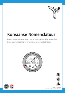 Koreaanse Nomenclatuur