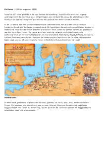 De Hanze (1356 tot ongeveer 1450)