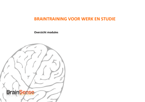 braintraining voor werk en studie