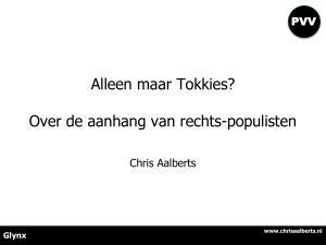 slides van spreker Chris Aalberts