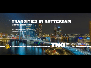 Transities in Rotterdam - TNO