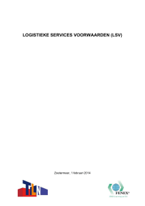 logistieke services voorwaarden (lsv)