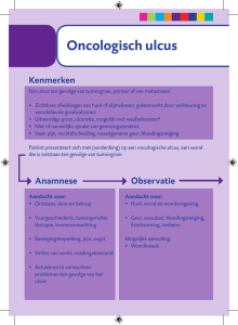 Oncologisch ulcus