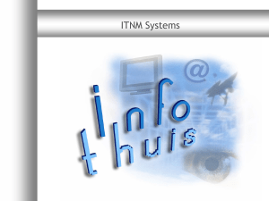 Productpresentatie ITNM-systemen