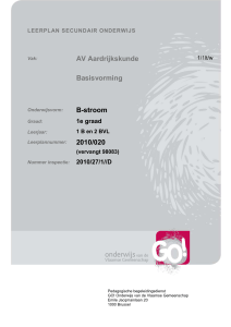 AV Aardrijkskunde Basisvorming B-stroom 2010/020