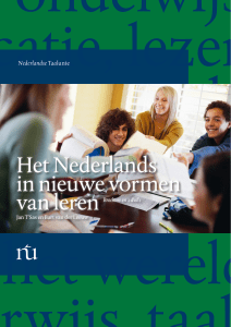 Het Nederlands in nieuwe vormen