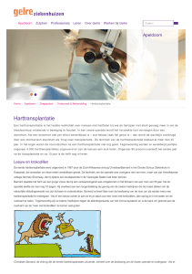 Harttransplantatie | Gelre ziekenhuizen