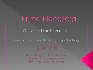 Prima Pleegzorg - Symposium pleegzorg