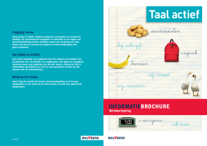 Brochure Taal actief Werkwoordspelling