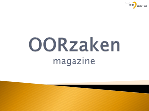 de les OORzaken magazine 2014