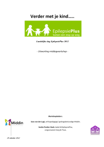 Ontwikkeling en gedrag - Epilepsie Vereniging Nederland